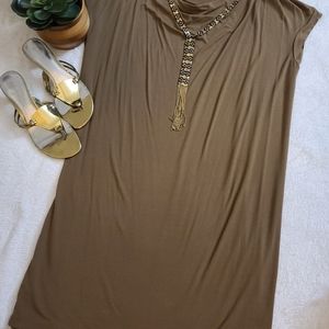 🖤EILEEN FISHER 🤍olive green dress